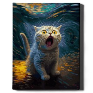 Baltas kačiukas 40*50 cm