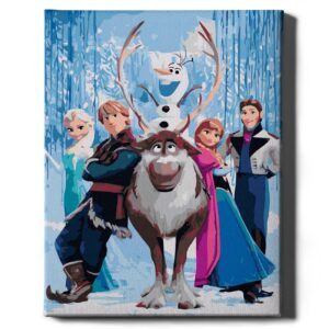 Elza su draugais 40*50 cm