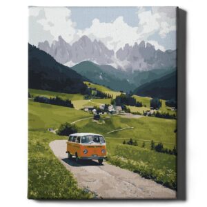 Kelionė į kalnus 40*50 cm