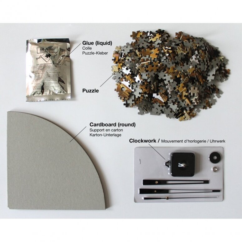 Dėlionė laikrodis – auksinis 570 vnt. - Image 2