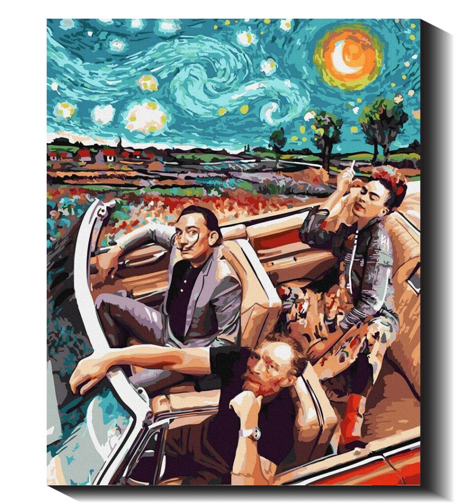 Didieji menininkai 40×50 cm