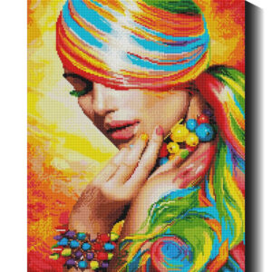Saldi kaip saldainis 40×50 cm (kvadratiniai deimantukai)